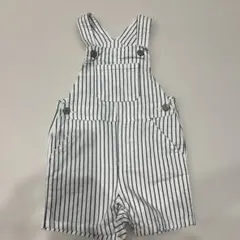 GAP ベビー オーバーオール サロペット ストライプ柄 80cmのサムネイル