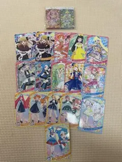 アイプリ　ナムコ　アクリルキーホルダー　ひまり　みつき　アイプリカード16枚付き