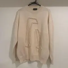 EMPORIO ARMANI ニット セーター アイボリー M