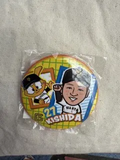 読売ジャイアンツ　岸田 行倫　27 ジャビット　缶バッジ