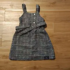 JenniLove ジャンバースカート 140cm ツィード調