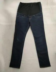 マタニティ　デニム　無印良品　Lサイズ