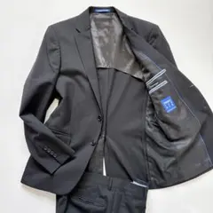 美品✨パーソンズフォーメン 洗える セットアップ ブラック　黒　YA5