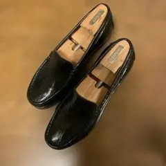 HIROFU ヒロフ ローファー ブラック　シューズキーパー付きのサムネイル