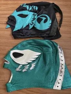 値下！アクエリアス(TAJIRI )本人使用済みマスク (ECWロゴ) - メルカリ