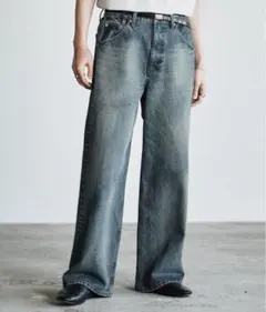 タグ付き】LASER FADE STANDARD STRAIGHT DENIM - メルカリ