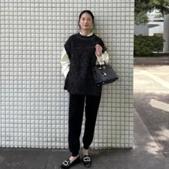 最終値下げ❤︎CLANE SIDE ZIP KNIT VEST