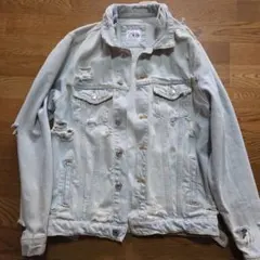 ZARA ライトブルー デニムジャケット S