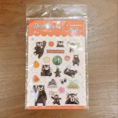미개봉 ・ 미사용 くまモン ぷっくりシール くまモンver.