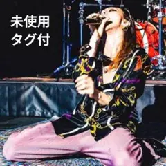 【新品】ZARA 渋谷龍太着用 総柄 チェーン柄 長袖シャツLのサムネイル