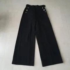 anuans センタープレスマリンパンツ ブラック M セール】センタープレスマリンパンツ（その他パンツ）｜anuans