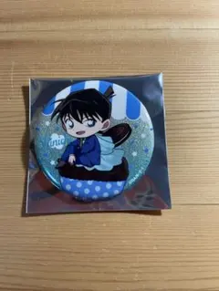 名探偵コナン　キラキラ缶バッジコレクション カップケーキver.　工藤新一