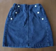 新品 未使用　GU デニムスカート　140