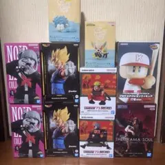【未開封】フィギュア 9点まとめ売り ヒロアカ・ドラゴンボール・ナルト・ワンピ