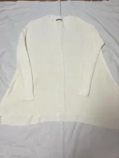 セオリーリュクス編み長袖ニットカーディガン