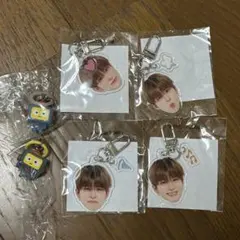 TREASURE アサヒ 顔アクキー コンプ めじるしHIKUN セット