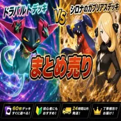 親子でポケカ!】本格構築済みデッキ2個メガゲッコウガex/メガ 
