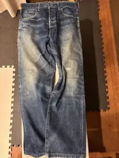 Levis702 ストレートデニム 32 34 ブルー
