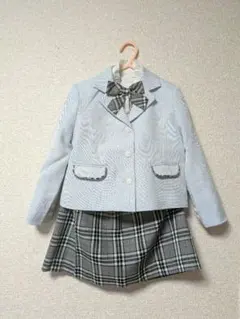 110サイズ チェック柄スーツセット