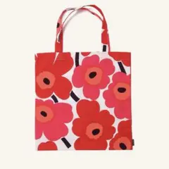 『新品』marimekko フラワープリント トートバッグ