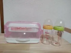 哺乳瓶　哺乳瓶消毒ケース　まとめ売り　ピジョン