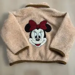ポピンズ　POPPINS Disney ミニーマウス ボアアウター 80cm