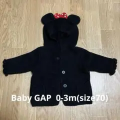 Baby GAPミニーカーディガン 黒