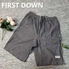 FIRST DOWNファーストダウン　ハーフパンツ　グレー　Mのサムネイル