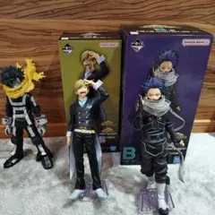 ヒロアカ　一番くじ　心操人使　物間寧人 フィギュア2点+おまけ付き！