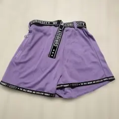 紫色 カジュアルショートパンツ 160サイズ