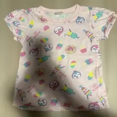 アンパンマン　アイス柄　tシャツ　100