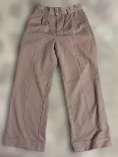 Mサイズ レディース　スラックス　ブラウン