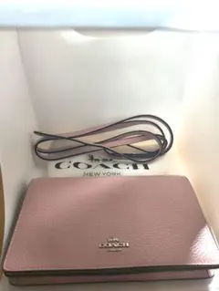 COACHꕀ☆ショルダーウォレット（美品）