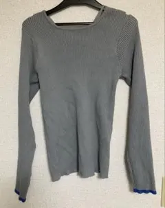 Laumeomi..長袖リブニット