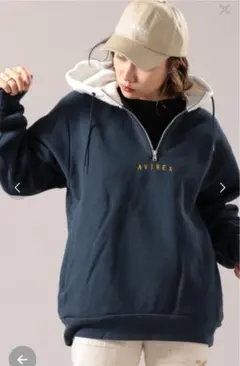 AVIREX アヴィレックス　パーカー ジップアップ avirex レディース