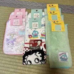 キャラクター ハンドタオルセット