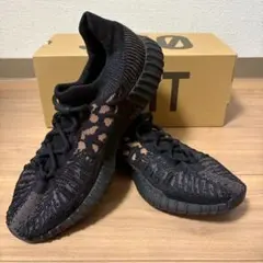 adidas YEEZY BOOST 350 V2 CMPCTブラックスニーカー