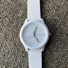 LACOSTE ホワイト腕時計