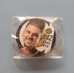 宇都宮ブレックス #42 アイザック・フォトゥ選手 2025-26 缶バッジ