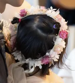 花冠⭐︎壁飾り⭐︎フワラーアレンジメイト⭐︎結婚式⭐︎ウェディング