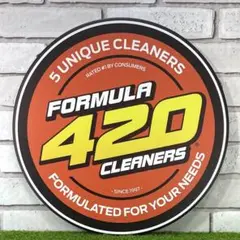 566番】フォーミュラ420 ガレージ アメリカン雑貨 メタルサイン ブリキ看板