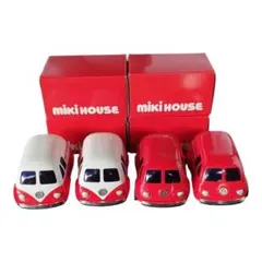 ミキハウス デリバリーバン100 ミニカー　4台セットのサムネイル