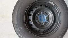 値下げ!!!!ハイエース 新車外し 純正タイヤセット 15インチ トヨタ ハイエース純正 195/80R15 107/105S 6J 139.7 新車