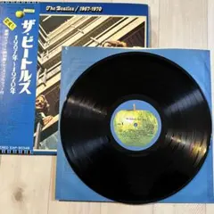 【希少・帯付】ザ・ビートルズ 1967年-1970年 青盤 レコード 2枚組