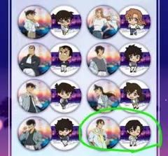 【匿名変更OK】名探偵コナン セガラッキーくじ I賞缶バッジセット