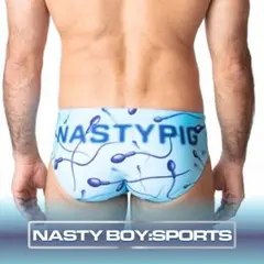 【SALE】NASTY PIG SPERM GRAPHICAL PRINT