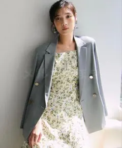 【新品タグ付き】FRAY I.D TRダブルテーラードジャケット