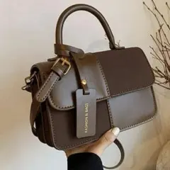 【残り1点】ZARAジャンル 海外ブランド レトロ上品 お洒落ショルダーバッグ