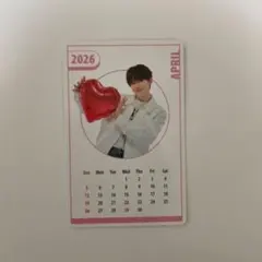 TREASURE　ジュンギュ　FC　トレカ　カレンダー　Kアリ