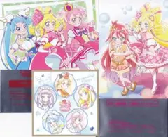 映画 キミとアイドルプリキュア 入場者特典 色紙風カード ポストカード